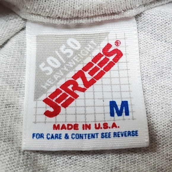 RARE Vintage Y2K The Last Guardian Trico Printed Graphic Tee Heather Grey Jerzee - Picture 10 of 11